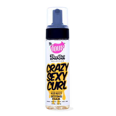 The Doux CRAZY SEXY CURL HONEY SETTING FOAM 8 OZ/207ml-Just Right Beauty UK