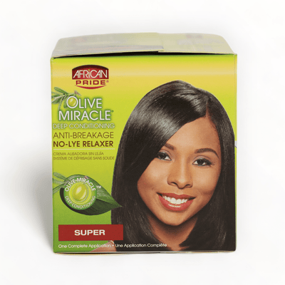 African Pride Deep Condtioning No Lye Relaxer Super 500g-Just Right Beauty UK