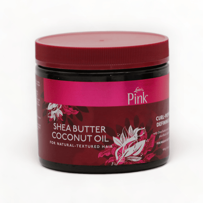 Luster's Pink Shea Butter Coconut Oil Curl-Poppin Defining Gel 16oz/454g-Just Right Beauty UK