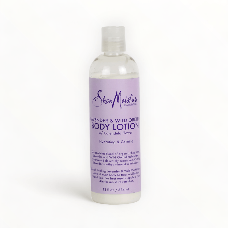 Shea Moisture Lavender & Wild Orchid Body Lotion 13oz/384ml-Just Right Beauty UK