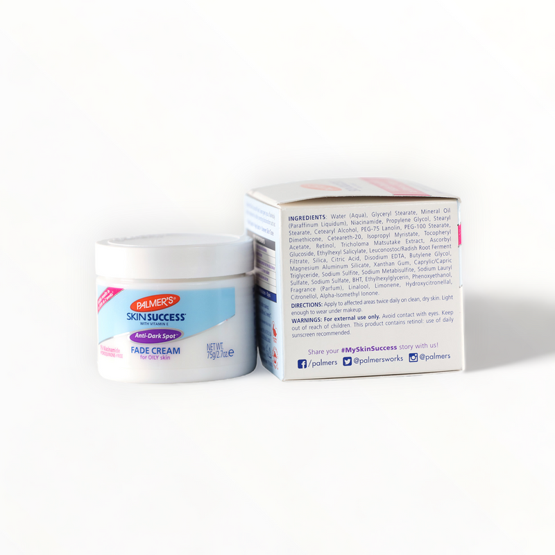 Palmers Skin Succes AntiDark Spot Fade Cream Oily Skin 2.7oz/75g-Just Right Beauty UK
