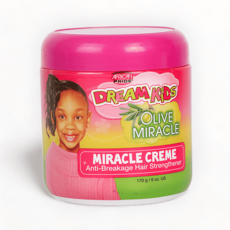 African Pride Dream Kids Olive Miracle Anti Breakage Hair Strengthener 6oz/170g-Just Right Beauty UK