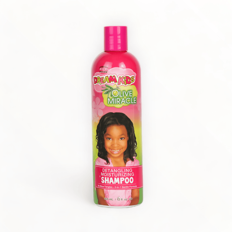 African Pride Dream Kids Olive Miracle Detangling Moisturizing Shampoo 12oz/355ml-Just Right Beauty UK