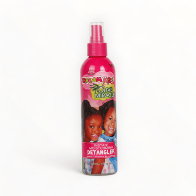 African Pride Dream Kids Olive Miracle Instant Moisturizing Detangler Spray 8oz/236ml-Just Right Beauty UK