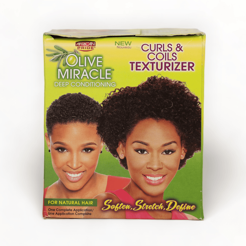 African Pride Olive Miracle Deep Conditioning Curls & Coils Texturizer for Natural Hair-Just Right Beauty UK