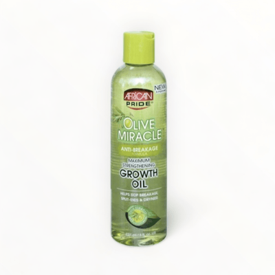 African Pride Olive Miracle Growth Oil 8oz/237ml-Just Right Beauty UK