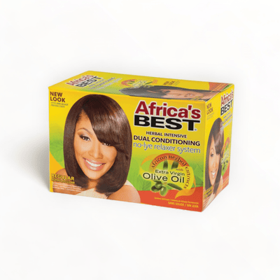 Africa's Best Dual Conditioning No Lye Relaxer System-Just Right Beauty UK
