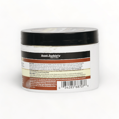 Aunt Jackie's Coconut Butter Creme Intensive Moisture Sealant 7.5oz/213g-Just Right Beauty UK