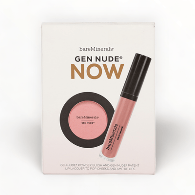 BareMinerals Gen Nude Blush & Lip Mini Kit-Just Right Beauty UK
