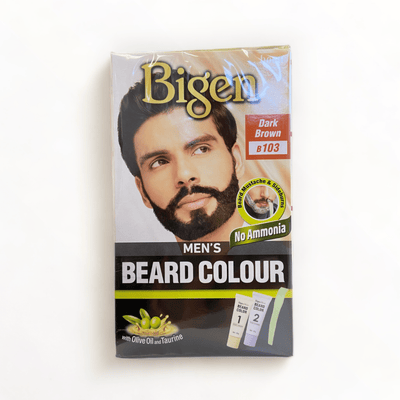 Bigen Mens Beard 103 - DarkBrown *PCK (3)*-Just Right Beauty UK
