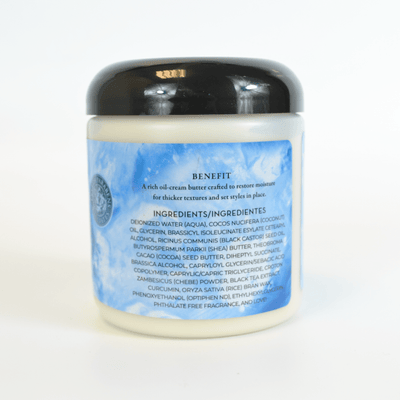 Camille Rose Butter Cream - Strengthening Textured Butter Black Castor Oil + Chebe 8oz/240ml-Just Right Beauty UK