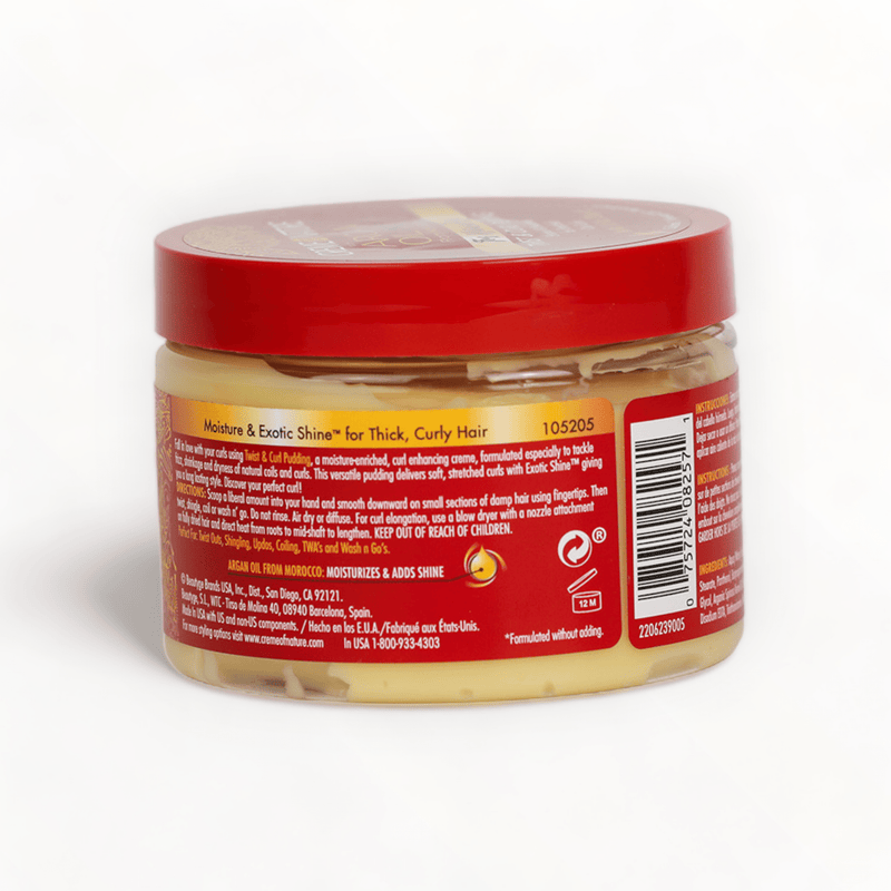 Creme Of Nature Argan Oil From Morocco Twist And Curl Pudding 11.5oz/326g-Just Right Beauty UK