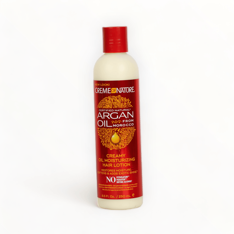 Creme Of Nature Argan Oil Moisturizer for Hair 8.5oz/250ml-Just Right Beauty UK