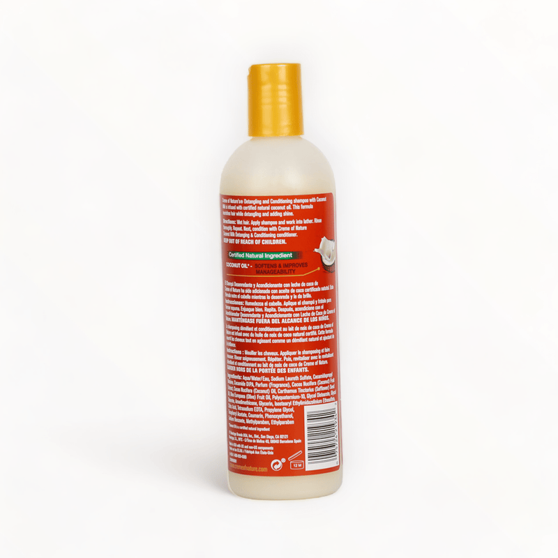 Creme of Nature Coconut Milk Detangling & Conditioning Shampoo 12oz/354ml-Just Right Beauty UK