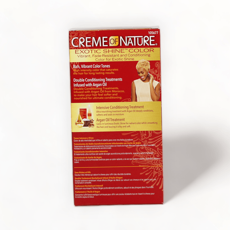 Creme of Nature Exotic Shine Color 9.23 Light Golden Blonde with Argan Oil from Morocco-Just Right Beauty UK