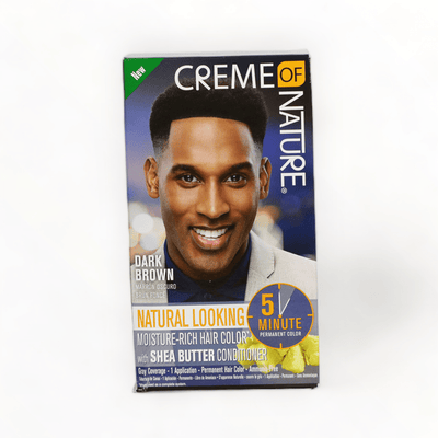 Creme of Nature Men's Hair Color Dark Brown-Just Right Beauty UK