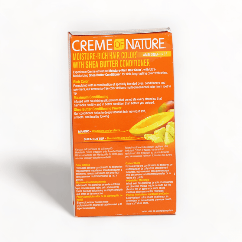Creme Of Nature Moisture Rich Permanent Hair Colour Light Golden Brown Col. C20-Just Right Beauty UK