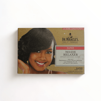 Dr. Miracle No Lye Relaxer Kit Super-Just Right Beauty UK