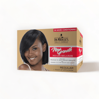 Dr. Miracle Relaxer New Growth Regular Kit-Just Right Beauty UK