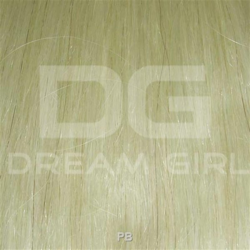 Dream Girl Gold Silky Straight 16 inch 100% Human Hair Extensions-Just Right Beauty UK