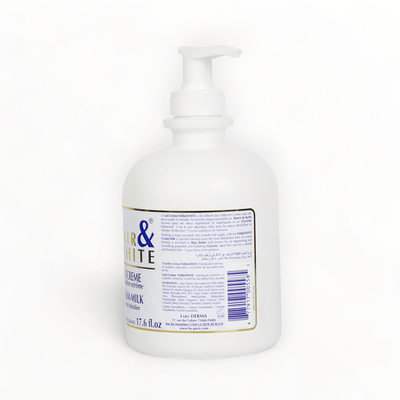 Fair & White Cream Milk Extreme Hydration Pump Lotion 17oz/500ml-Just Right Beauty UK