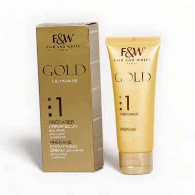 Fair & White Gold 1 Brightening Cream with AHA 75ml-Just Right Beauty UK