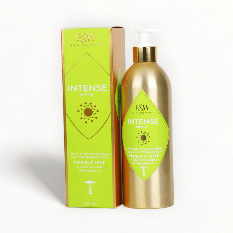Fair & White Intense Power Perfect Tone Lotion With Baobab Oil 17.6oz/500ml-Just Right Beauty UK
