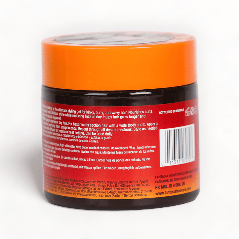 Fantasia IC Argan Oil Curl Styling Pudding 16oz/454g-Just Right Beauty UK
