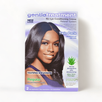 Gentle Treatment No-Lye Conditioning Relaxer Twin Pack Regular-Just Right Beauty UK