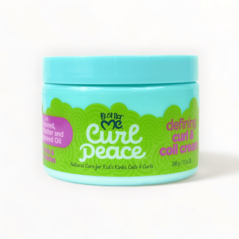 Just For Me Curl Peace Defining Curl And Coil Cream 12oz/340g-Just Right Beauty UK