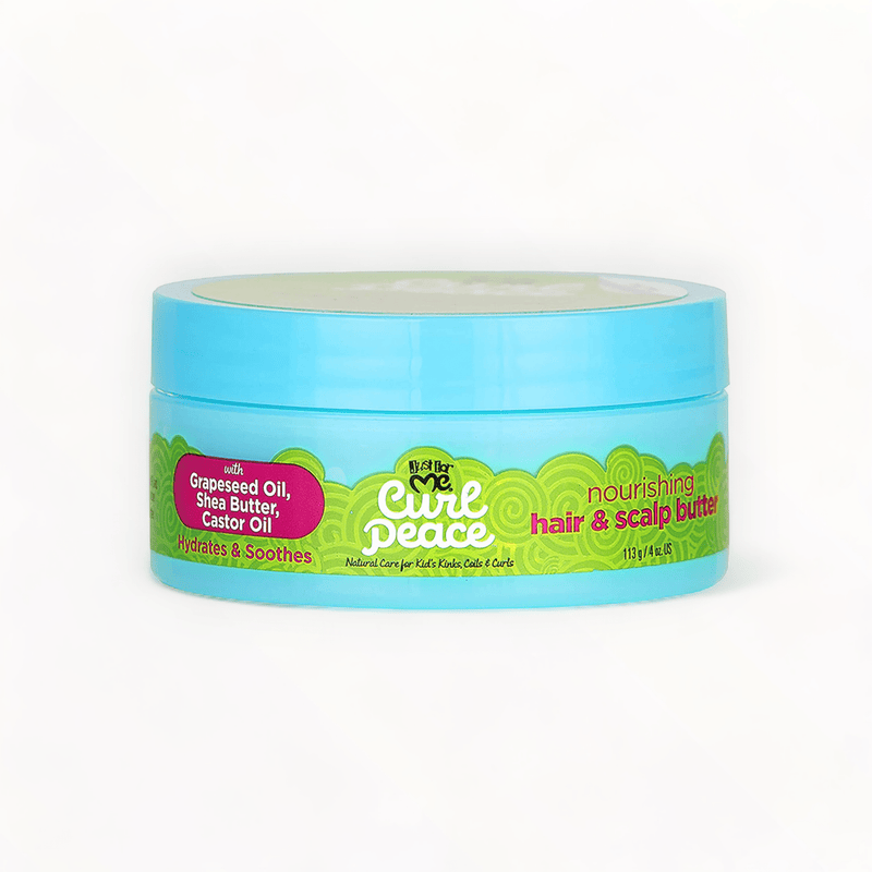 Just For Me Curl Peace Nourishing Hair & Scalp Butter 4oz-Just Right Beauty UK