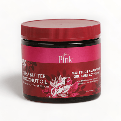 Luster's Pink Shea Butter Coconut Oil Gel Curl Activator 16oz/473ml-Just Right Beauty UK
