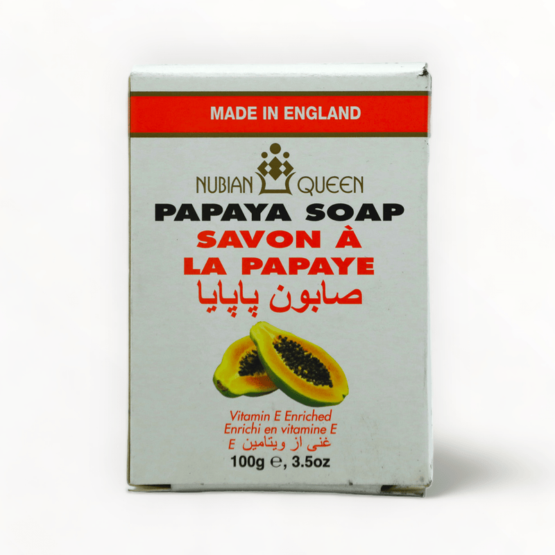 Nubian Queen Papaya Soap 3.5oz/100g-Just Right Beauty UK
