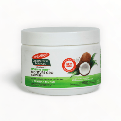 Palmers Coconut Oil Moist. Gro HairDress 250g8.8oz-Just Right Beauty UK