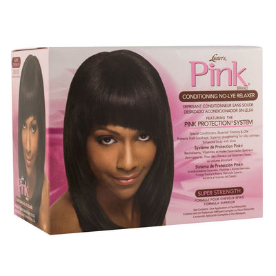 Pink 1 App No-Lye Relaxer - Super Kit LPOM Touch Up-Just Right Beauty UK