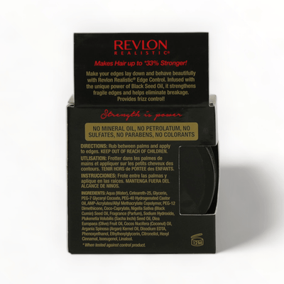 Revlon Realistic Black Seed Edge Control Gel 2oz/56ml-Just Right Beauty UK
