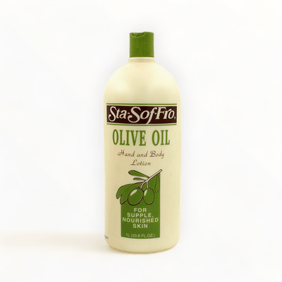 StaSofFro Olive Oil Hand Body Lotion 33.8oz/1l-Just Right Beauty UK