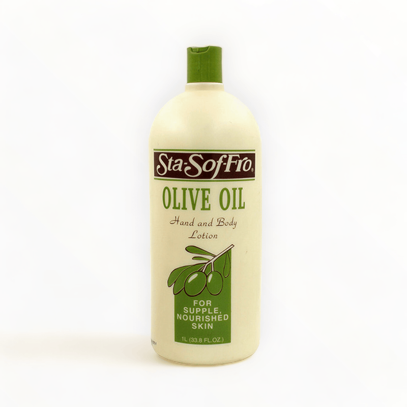 StaSofFro Olive Oil Hand Body Lotion 33.8oz/1l-Just Right Beauty UK