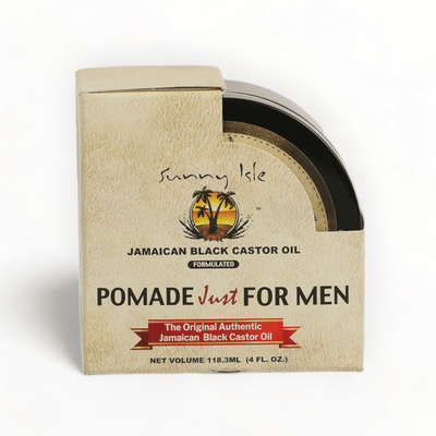 Sunny Isle Jamaican Black Castor Oil Formulated Pomade Just for Men 4oz/113g-Just Right Beauty UK