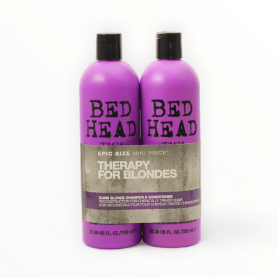 Tigi Bed Head Dumb Blonde Shampoo + Conditioner Pack of 2, 750ml (Therapy For Blondes)-Just Right Beauty UK