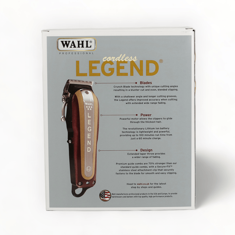 Wahl Cordless Legend Clipper-Just Right Beauty UK