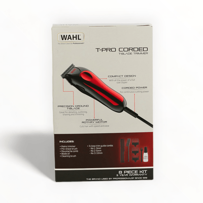 Wahl T- Pro Corded Trimmer Kit-Just Right Beauty UK